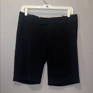INC International Concepts Black Stretch Shorts